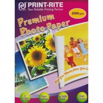 Papir PRINT RITE A4 200g/m2 Premium Photo Paper 20 listova